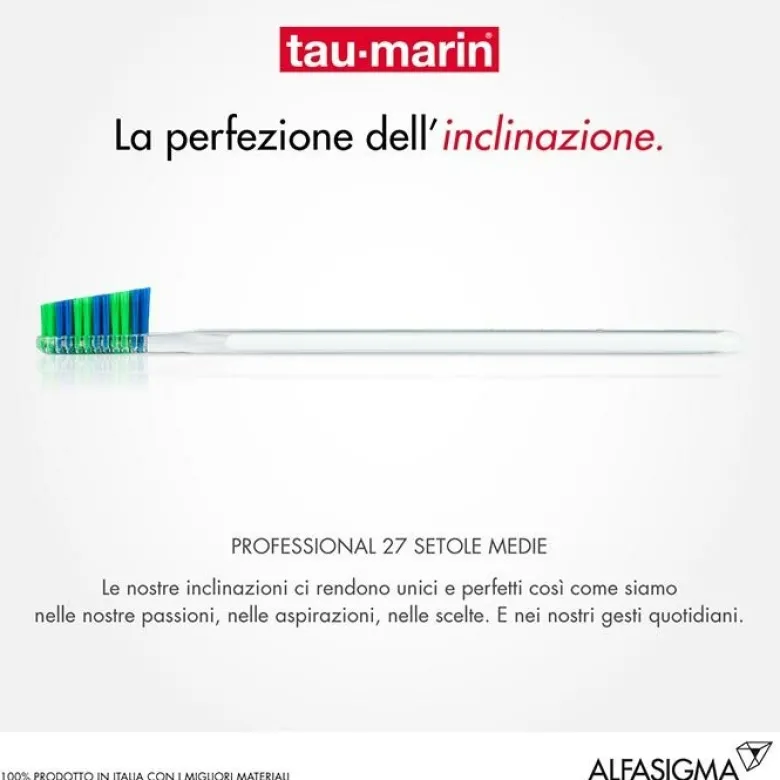 Tau-Marin Spazzolino Professional 27 setole medie