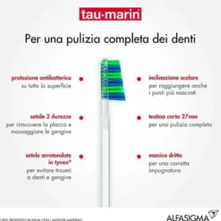 Tau-Marin Spazzolino Professional 27 setole medie