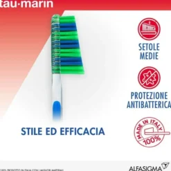 Tau-Marin Spazzolino Scalare 33 setole medie
