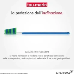 Tau-Marin Spazzolino Scalare 33 setole medie