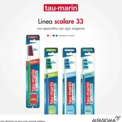 Tau-Marin Spazzolino Scalare 33 setole dure