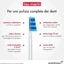 Tau-Marin Spazzolino Scalare 33 setole morbide