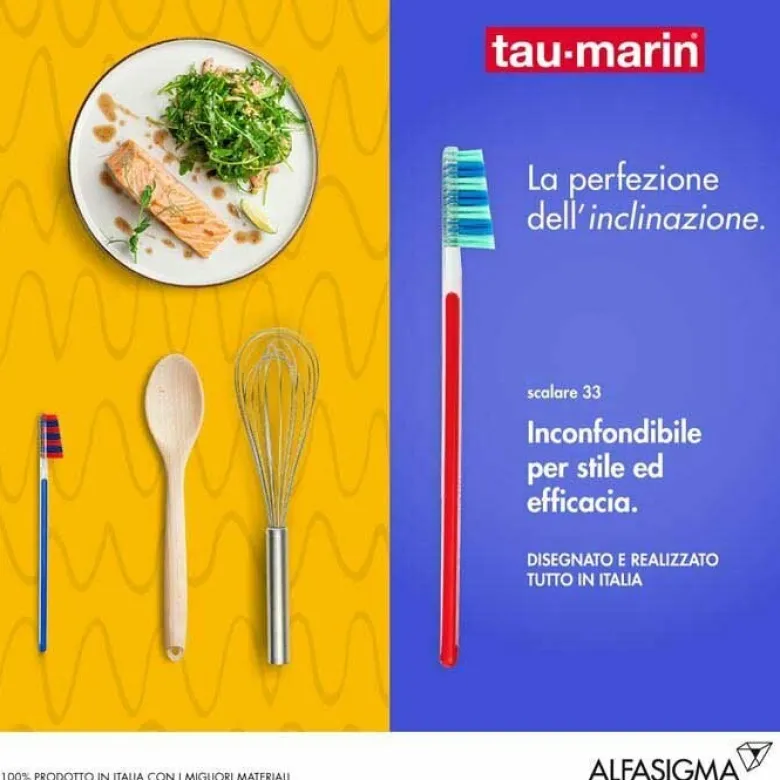 Tau-Marin Spazzolino Scalare 33 setole molto morbide