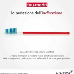 Tau-Marin Spazzolino Scalare 33 setole molto morbide