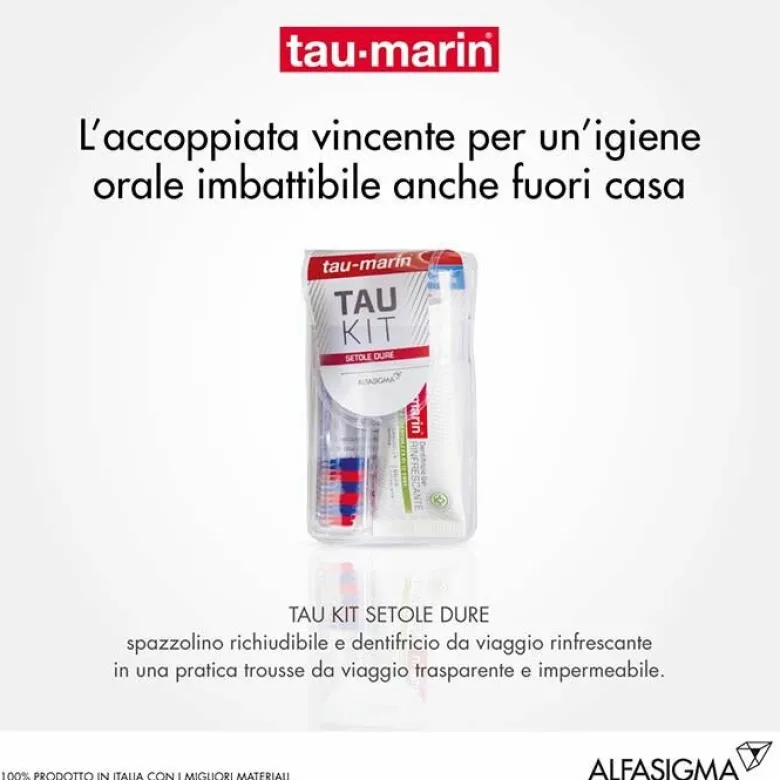 Tau marin tau kit spazzolino duro new