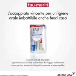 Tau marin tau kit spazzolino morbido new