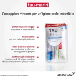 Tau marin tau kit spazzolino morbido new