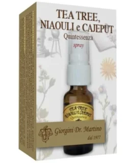Tea tree niaouli e cajeput quintessenza spray 15 ml