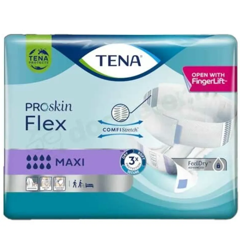 TENA Flex Maxi Taglia S Pannoloni per Incontinenza 22 Pezzi