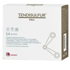 Tendisulfur Pro Integratore Articolazioni 14 bustine da 8,6g