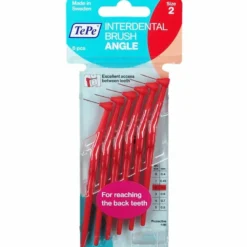 Tepe Angle Rosso Scovolino Angolato Per Pulizia Interdentale Misura Iso 2 Filo 0,5 Mm 6 Pezzi