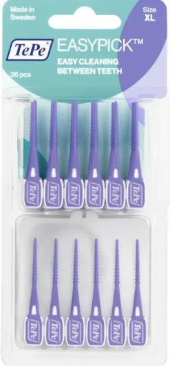 Tepe easypick xl viola 36 pezzi