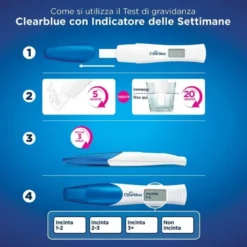 Test di gravidanza clearblue digital conception indicator 2pezzi