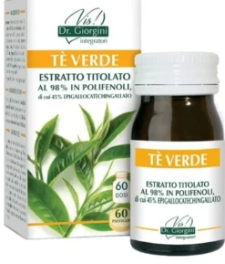 Te verde estratto titolato 30 g 60 pastiglie