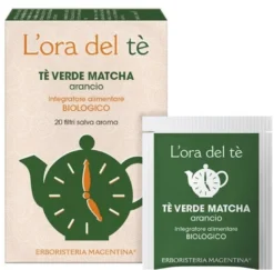 Te' verde matcha/arancio bio 20 filtri 30 g