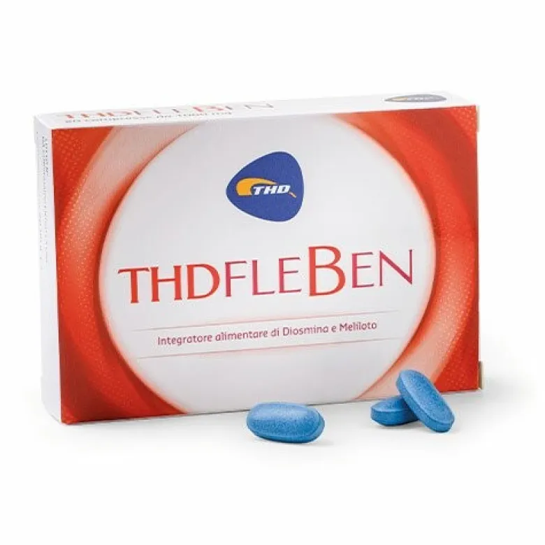 THD Fleben Integratore di Diosmina e Meliloto 20 Compresse