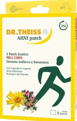 Theiss arni patch lenitivi corpo 5 pezzi