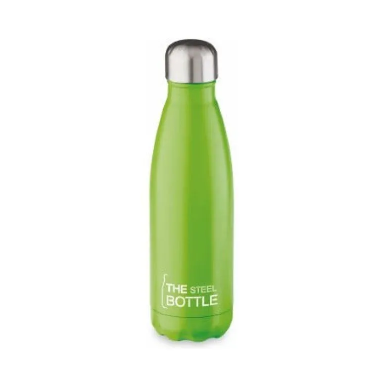 The steel bottle verde