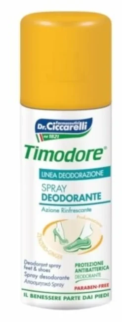 Timodore spray deodorante allo zenzero 150 ml