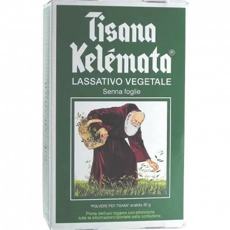 Tisana Kelemata Lassativo Vegetale Senna Foglie 80g
