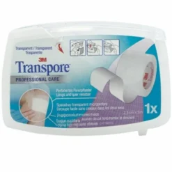 Transpore Cerotto In Rocchetto Cm 2,5 X 5 Mt Dispenser 1 Pezzo