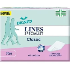 Traversa per incontinenza lines specialist classic 40x60 cm 30 pezzi