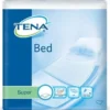 Traversa per incontinenza non rimboccabile tena bed super 60x90cm 35 pezzi