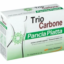 Trio Carbone Pancia Piatta 10 + 10 bustine