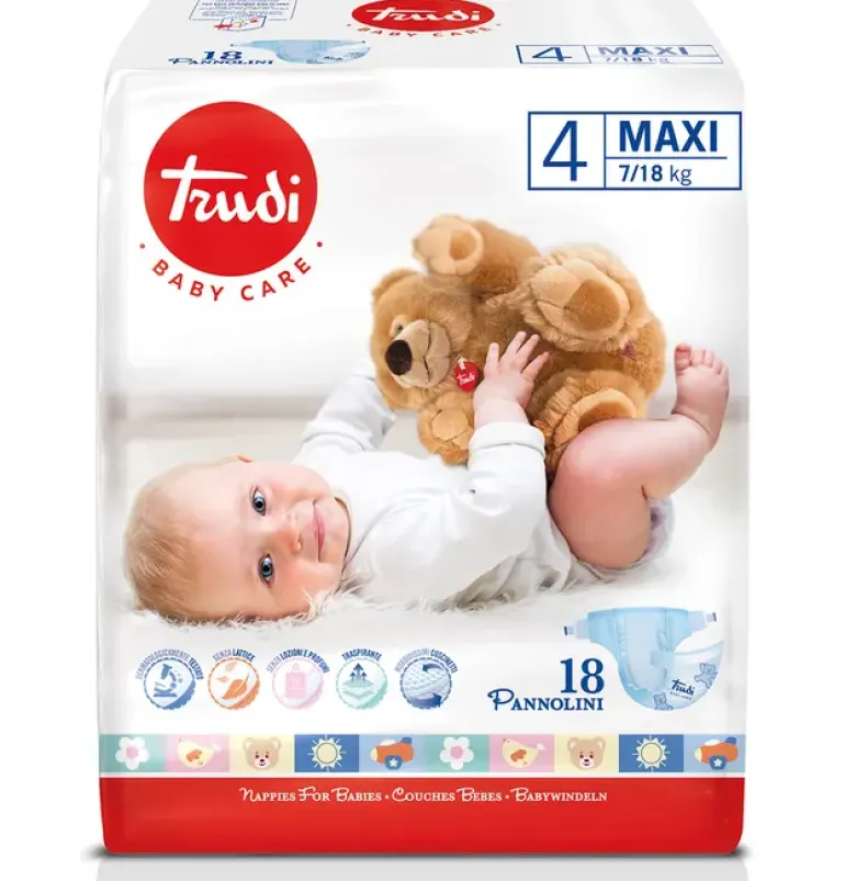 Trudi baby c pannolini bb max7/18kg