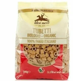 Tubetti 100% sfarinato farro