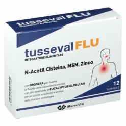 Tusseval flu 12 bustine solubili 60 g