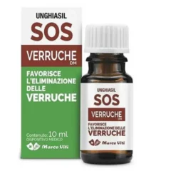 Unghiasil Sos Verruche Flacone Con Pennellino 10 ml
