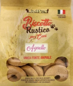 Unipro Biscotto Rustico Agnello Alimento Complementare Per Cani 300g