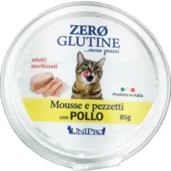 Unipro gatto zero glutine con pollo 85g