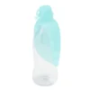 United pets leaf dispenser acqua da viaggio silicone colore verde acqua per cani