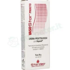 Vasostar crema proctologica tubo 30 g