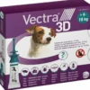 Vectra 3D Spot-on 3 Pipette 1,6 ml cani da 4 a 10 kg