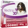 Vectra 3D Spot-on 3x8ml Antiparassitario Cani >40kg Tappo Rosso