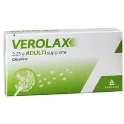 Verolax Adulti 2,25 g 18 supposte Glicerina