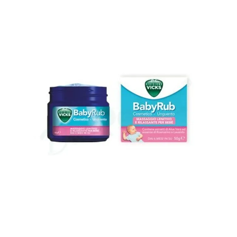 Vicks BabyRub con Aloe Vera Unguento 50 g