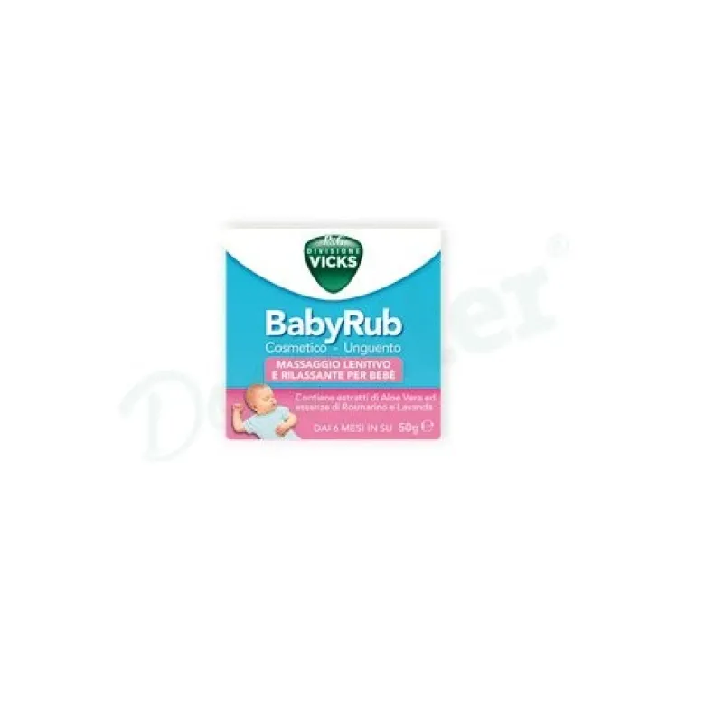 Vicks BabyRub con Aloe Vera Unguento 50 g