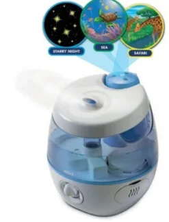 Vicks sweetdreams umidificatore a ultrasuoni con proiettore immagini