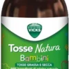 Vicks Tosse Natura Bambini Tosse Grassa e Secca Gusto Miele e Fragola 140 ml