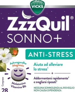 Vicks Zzzquil Sonno+ Antistress 28 Capsule
