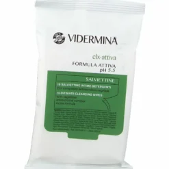 Vidermina clx attiva 15 salviette intime detergenti