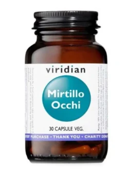 Viridian mirtillo occhi 30 capsule