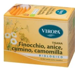 Viropa Tisana Finocchio/Anice/Cumino/Camomilla 15 Filtri