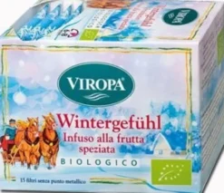 Viropa wintergefuhl infuso frutta speziata bio 15 bustine 2,5 g