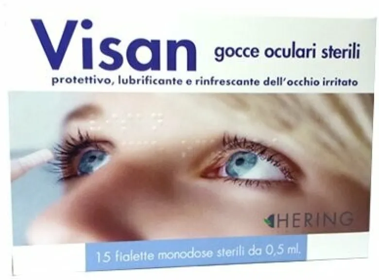 Visan gocce oculari 15 fiale 0,5 ml