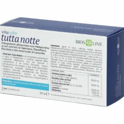 Vitacalm tutta notte con melatonina 60 compresse